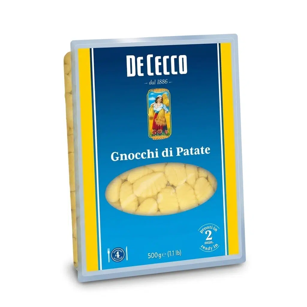 Sachet de gnocchi de pommes de terre De Cecco 500g